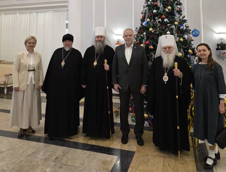 В посольстве России в г.Душанбе состоялся прием православного духовенства