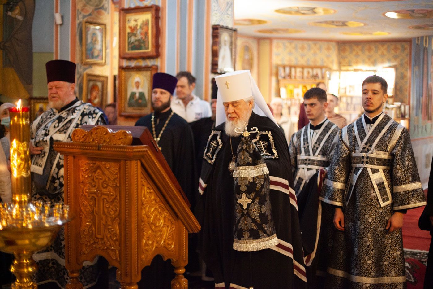 Литургия Преждеосвященных Даров в храме мученицы Татианы г. Самары