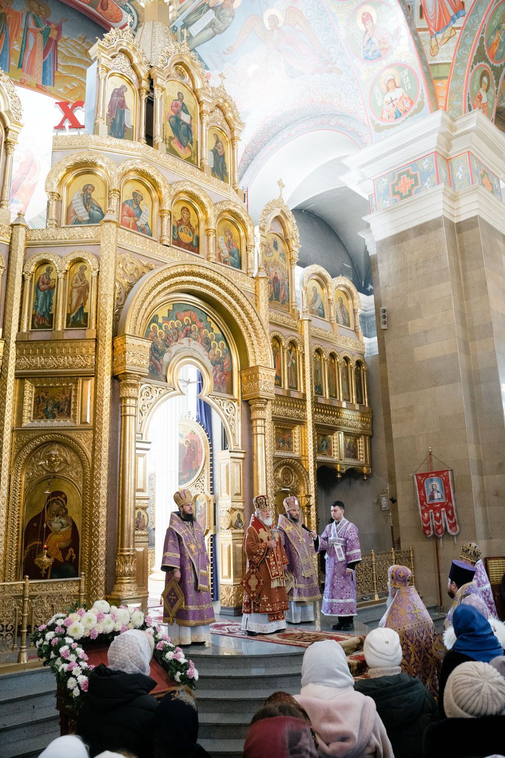 Божественная Литургия в Кирилло-Мефодиевском соборе г.Самары. Чин Торжества Православия