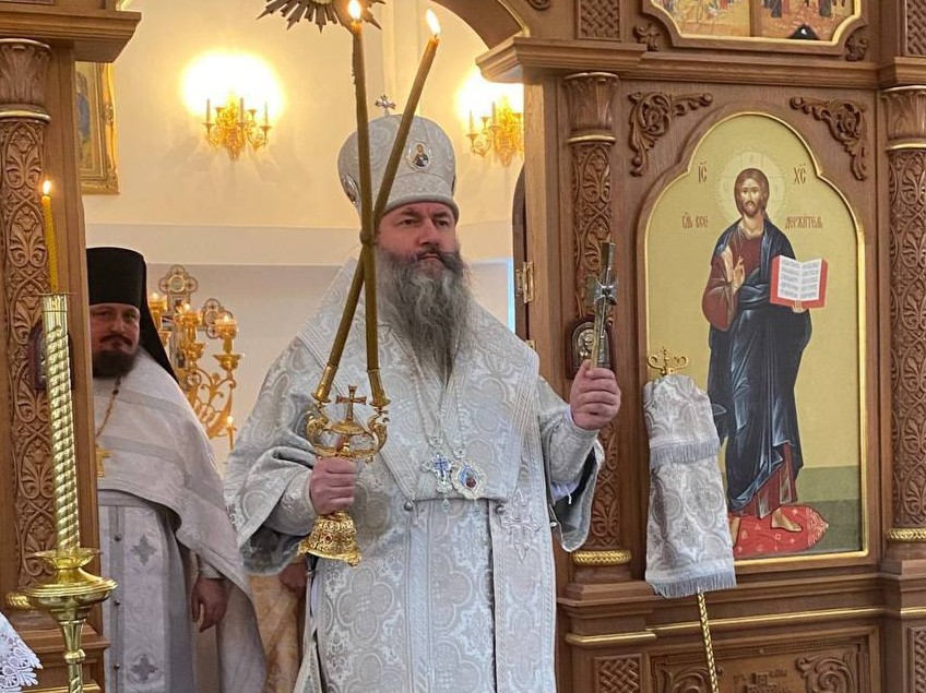 Божественная литургия в храме Архистратига Божия Михаила г.  Бохтар 