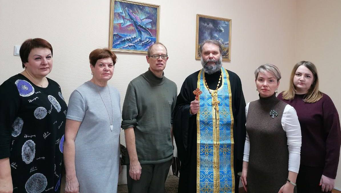 Освящение корпуса факультета психологии и специального образования СГСПУ