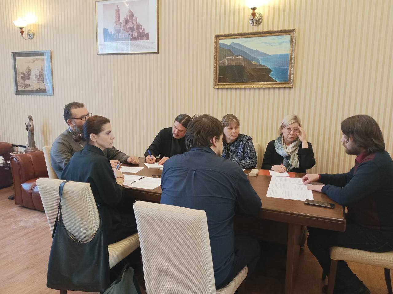 В Самарской духовной семинарии прошла встреча по подготовке к V Всероссийскому хоровому фестивалю