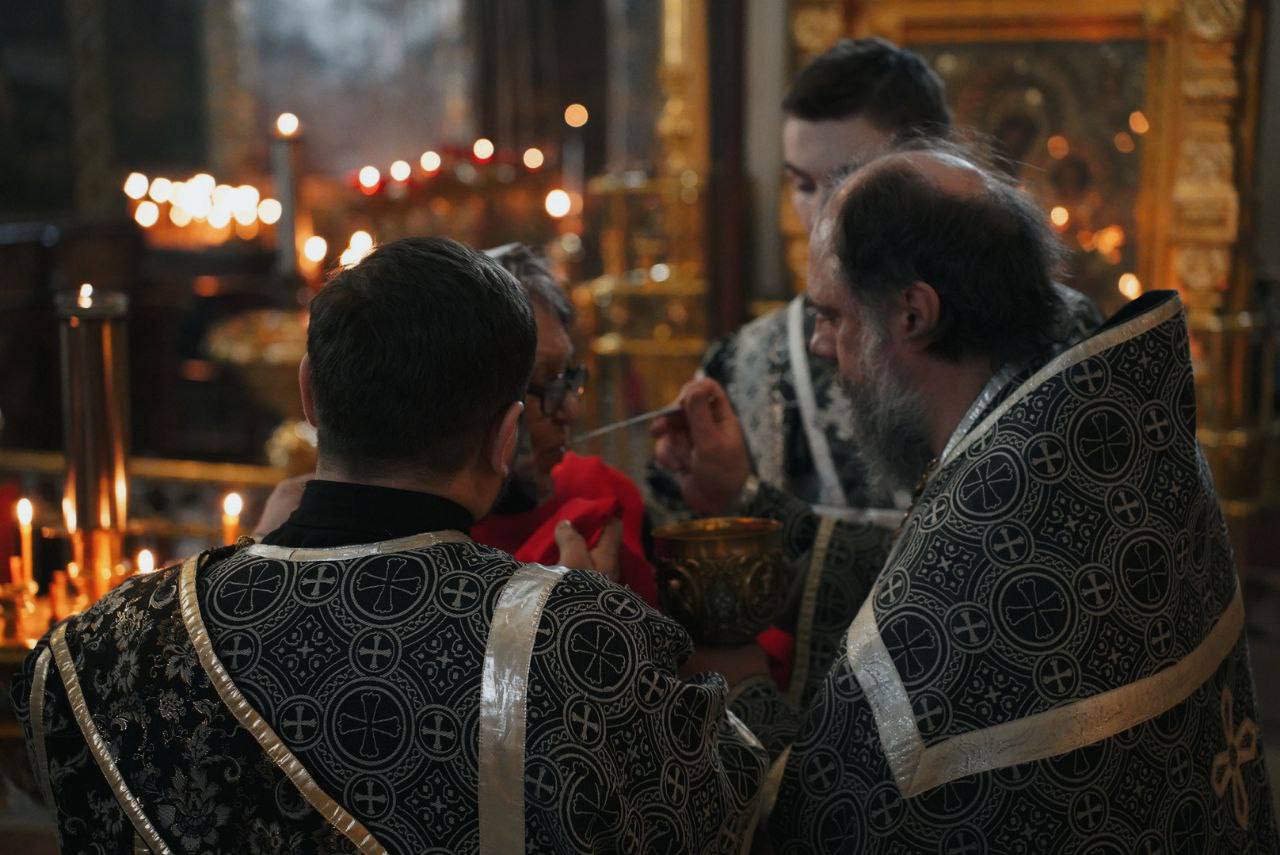 Литургия Преждеосвященных Даров в Покровском кафедральном соборе