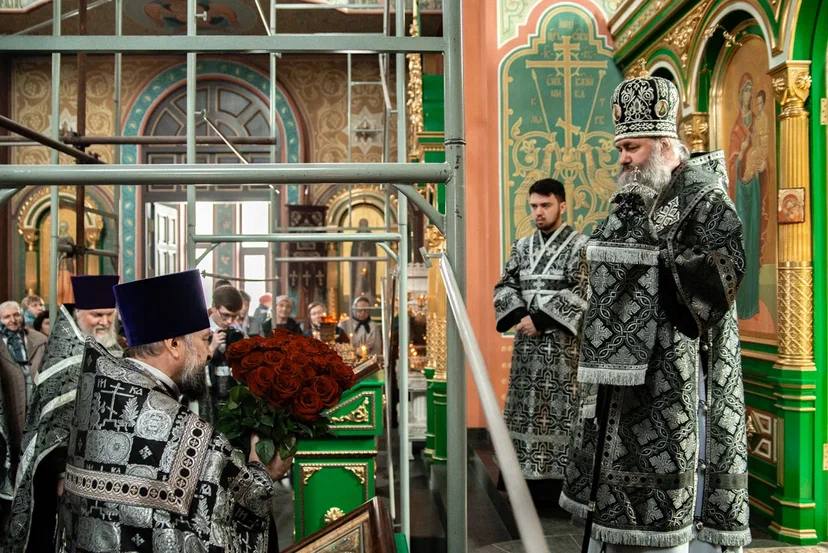 Литургия Преждеосвященных Даров в храме в честь Святой Троицы