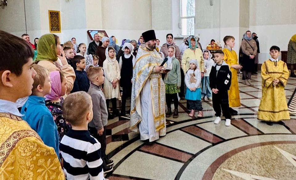 Детская миссионерская Литургия в храме святителя Николая Чудотворца