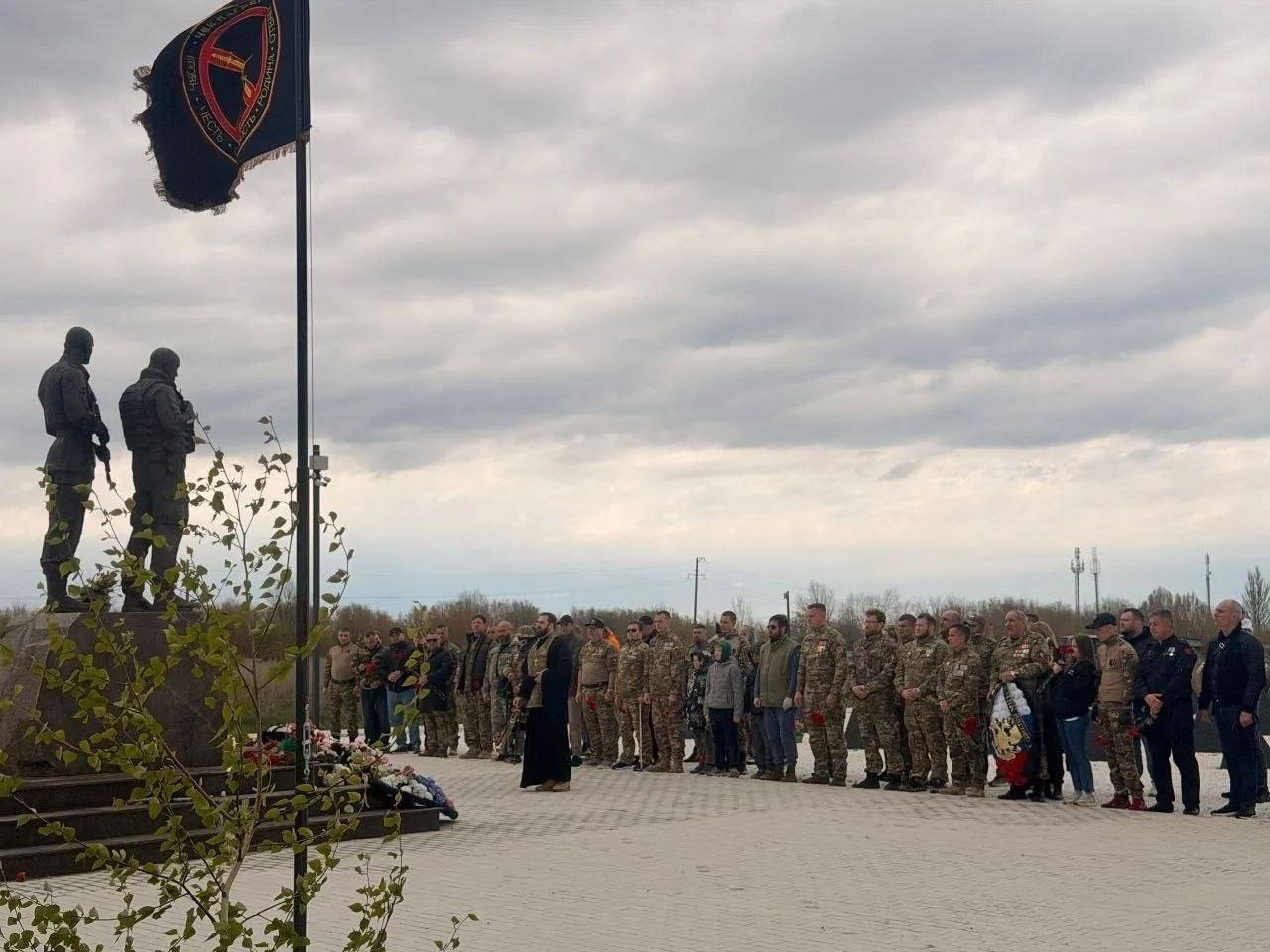 В селе Николаевка совершили поминальную молитву о погибших воинах