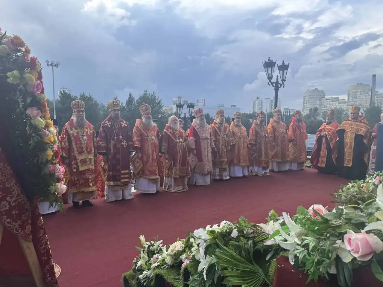Архиерейское всенощное бдение в канун дня памяти Царственных страстотерпцев в Екатеринбурге