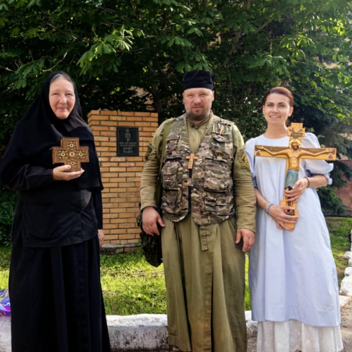 Посещение военного госпиталя в рамках епархиального социального служения