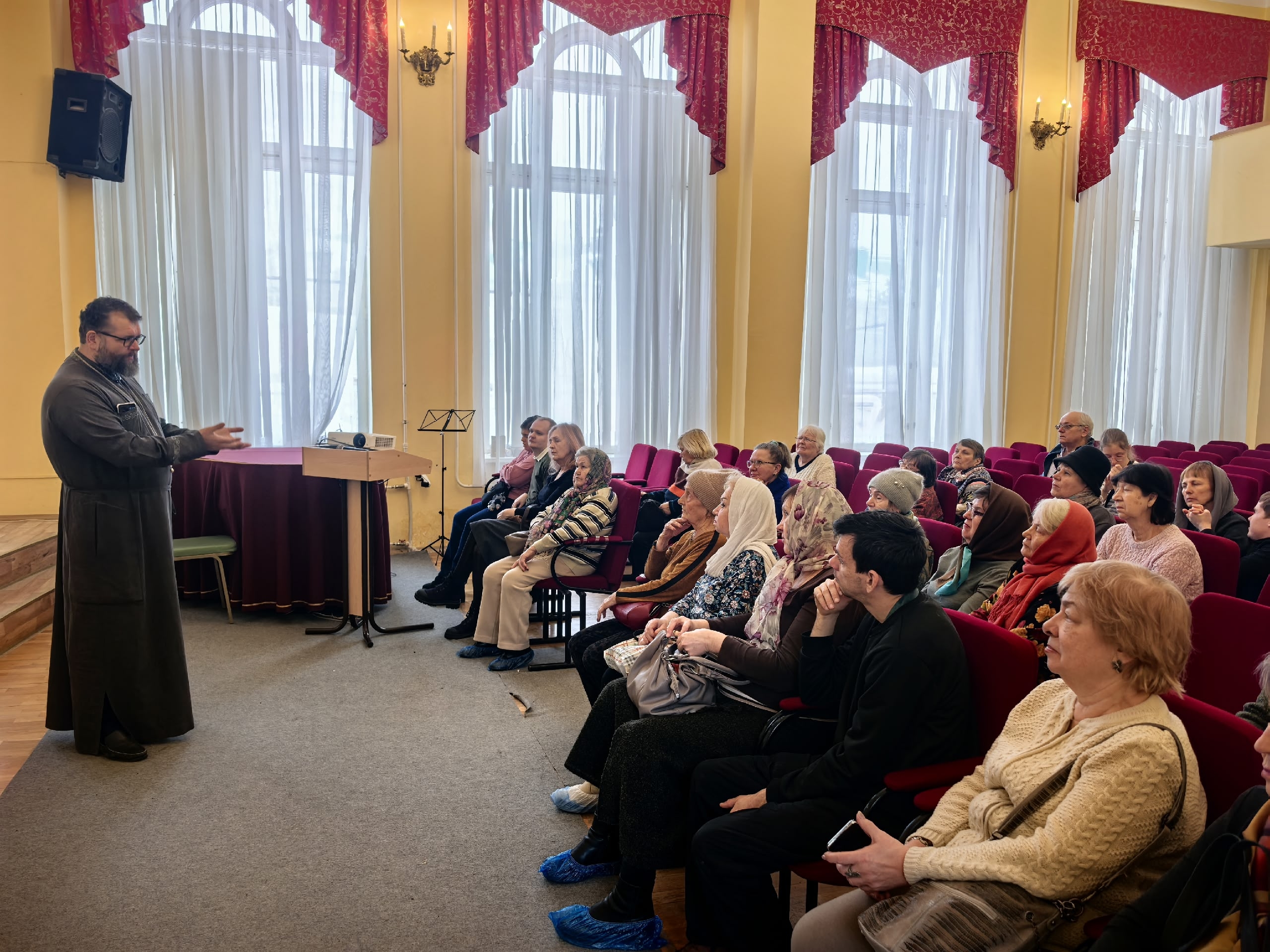 Встреча с паломниками из центра "Вектор жизни"