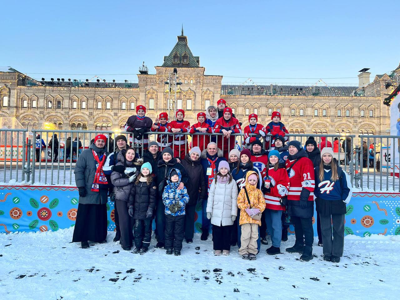 На Красной площади прошел XVI Патриарший турнир по хоккею с мячом