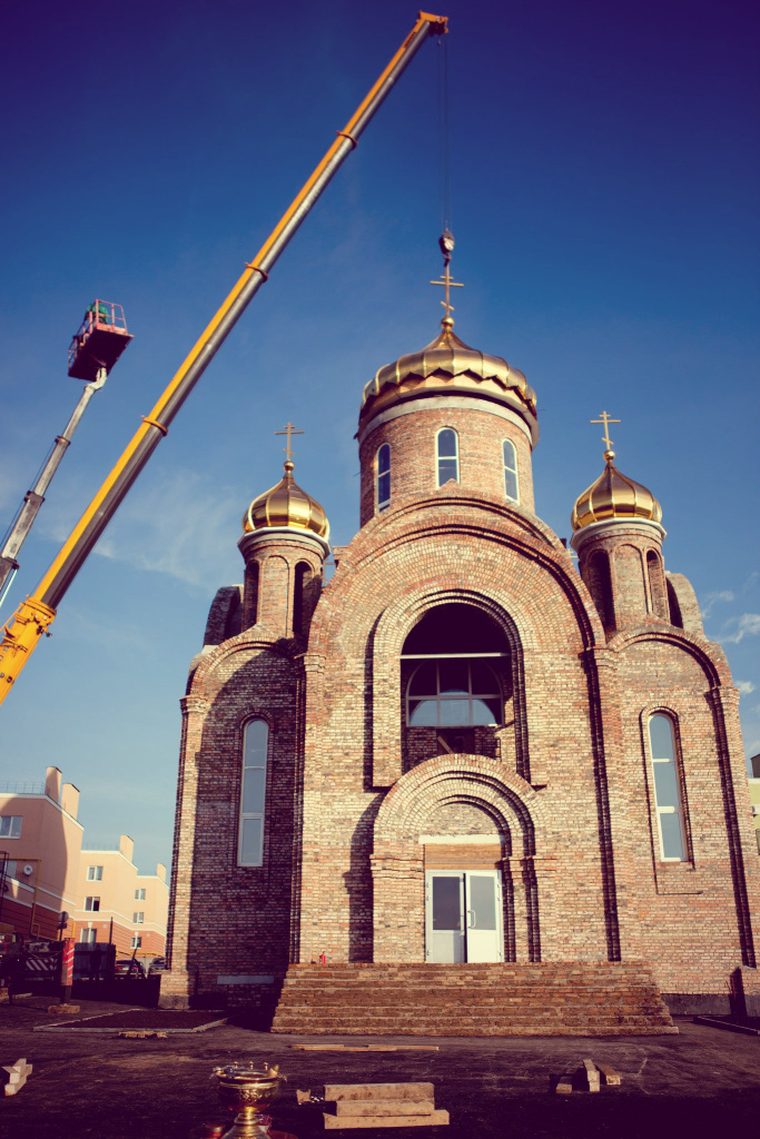 Возведение куполов