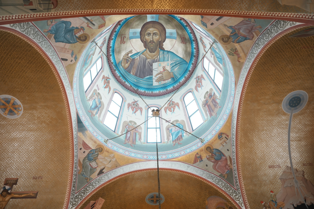 Купол Сретенского храма Купол Сретенского храма